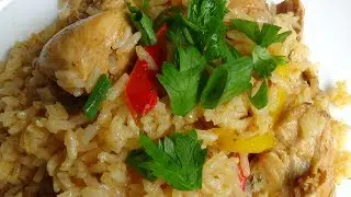 FRANGO COM ARROZ NA PANELA DE PRESSÃO