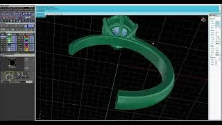 How to Design simple ring with matrix 8 jewelry 315 #umphumrin #jewelrydesign #trending