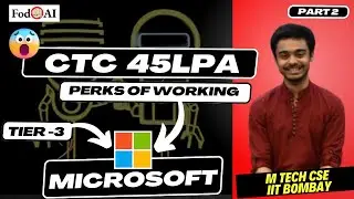 Applied AI / ML Scientist Microsoft | Preparation Strategy | Devesh IIT Bombay | Part 2 | FODO AI