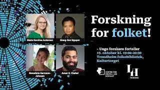 Forskning for folket &ndash; unge forskere forteller!