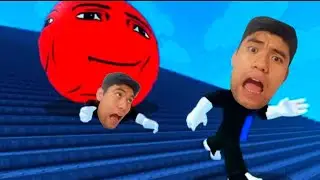No te caigas de las escaleras asesinas #roblox #gameplay 