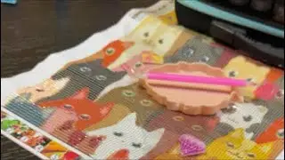 ASMR | Diamond Painting 💎 | Relax Time 😌
