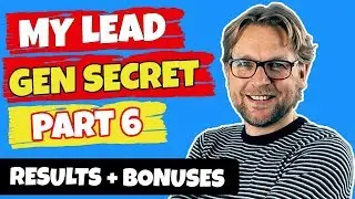 My Lead Gen Secret 2019 ✅ My Results September - Update 6 ✅