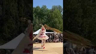 Фэнтези Фест 2025, косплей дефиле на природе выглядит потрясающе! Cosplay in #Nature #anime #fantasy