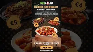 discover delicious food discounts right in your area #fooddiscount #restaurantdiscount