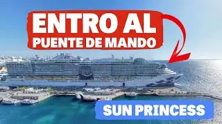 PUENTE DE MANDO DE UN MEGA CRUCERO Y CHARLA CON EL SEGUNDO CAPITÁN