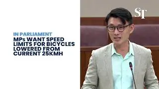 [FULL] MPs want to lower speed limits for bicycles on shared paths from the current 25kmh