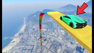 GTA V Ramp Race Challenge! 😵‍💫 Insane Jumps & Epic Fails🥲