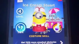 Minion Rush Ice Cream Stuart