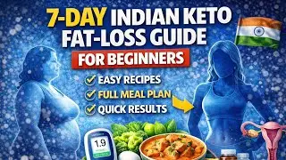 7-Day Indian Keto Fat Loss Plan for Beginners | Burn Fat Fast