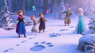 Замерзшая тропа следов 2 ❄️👣✨ | Волшебная зимняя приключенческая песня для детей