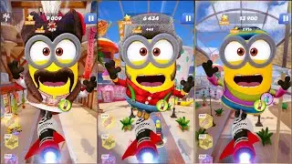 Brave Minion vs Lumberjack vs Bratts Workout | New Minion rush |