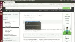 How to Install mongoDB on Linux Ubuntu 14.04 LTS mp4