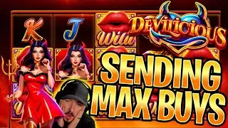 I PLAYED THE NEW DEVILICIOUS SLOT TO SEE IF IT COULD PAY AND.....