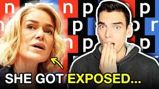 Woke NPR boss FREAKS OUT on live TV (confronted with EMBARRASSING past!)
