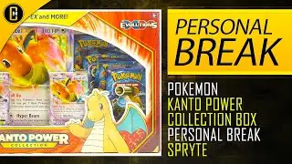 DRAGONITE GOLD?! Pokemon KANTO POWER BOX Opening - Personal Break - Spryte