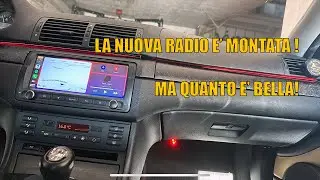 Montaggio radio Android Xtrons [How to install Xtrons radio on BMW E46] #bmw #xtrons #android