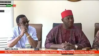 Edo PDP Panel Don Siddon To Address Di Complain From Adhoc Delegates