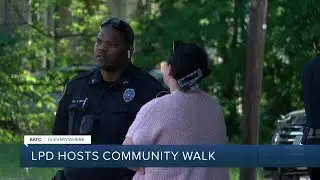 Lafayette Police Department hosts community walk