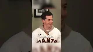 We had Massachusetts townie Mike Yastrzemski teach Austin Slater some Boston slang 🍀😂