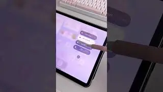 One of the best features on iPadOS 17! ❄️💜🐻‍❄️ #ipad #ipadpro #ipadtips #ipadcustomization