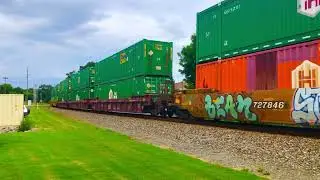 NS 283-24 ex NS 265: BNSF 8243 3964 7085 4654 Duluth GA