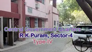 Central Govt Type 4 Quarter | RK Puram Sector 4 Delhi #cpwd #rkpuram