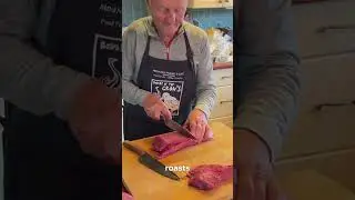 Butchering Moose