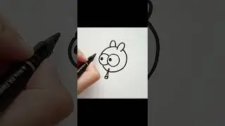 Лёгкий рисунок для срисовки #shortsart #shorts #subscribe #shortsvideo