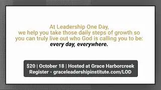 Upcoming Events | October 12, 2025 | Grace Church