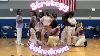 [KPOP IN SCHOOL]| Takedown(Twice ver.) + Strategy| 2025 HOCO Pep rally| Asterea Kpop dance team