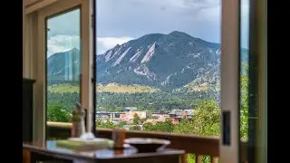 Masterfully Reimagined Boulder Home with Stunning Eye-Level Flatiron Views