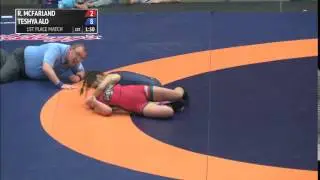 60kg True 3rd, Teshya Alo, Titan Mercury WC vs Rachel McFarland, Gator OKCU