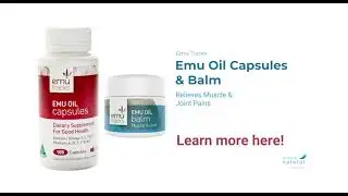 Emu Oil Capsules & Balm For Muscle & Joint Health | ilovenatural.store