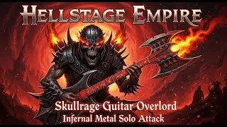 HELLSTAGE EMPIRE 🔥 Skullrage Guitar Overlord 🎸 Infernal Metal Solo Attack