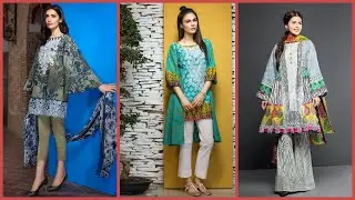 Latest and stylish lawn dress designs 2019