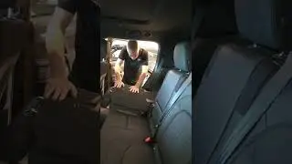 How To Fold The Rear Seat Flat in a 2024 Land Rover Defender 130