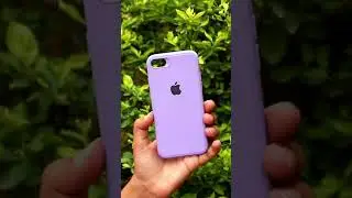 Purple Silicone Case for Apple Iphone SE 2