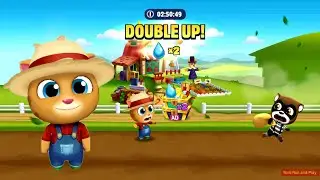 Talking Farmer Ginger's Harvest Gold Run Adventure! | Gameplay Episode 262