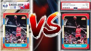 HGA Graded Basketball Cards VS The Competition PSA Beckett SGC - Episode 1 Michael Jordan Rookie!
