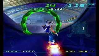 TrickStyle - Dreamcast - Best Time - Challenges - Hoop Race 1 - 34s 300ms