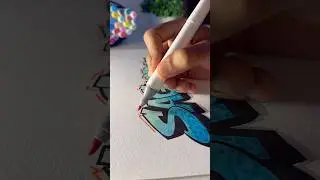🤩Tell me how is my creativity doodle drawing in tamil #graffiti #doodle