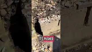 Failing Retaining Wall Fixed Before It Collapsed