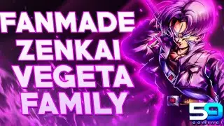 Zenkai VEGETA FAMILY Units in Dragon Ball Legends Made by YOU! 59 Gaming Reviews FAN MADE ZENKAIS!