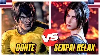 Tekken 8 ▰ DONTE (Law) Vs SENPAI RELAX (Nina) ▰ RANKED Matches!