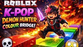 Fastest Colour Bridge Run | K-Pop Demon Hunter 😎