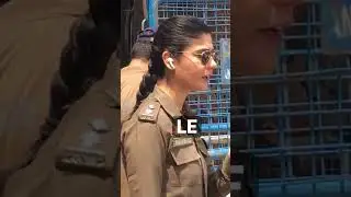 Punjab lady police officer ASP Sheharbano out side Qaddafi Stadium duty for Asia cup |#punjabpolice