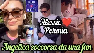 ANGELICA si ferisce per strada e una fan le porta i cerotti | ALESSIO FALSONE a casa di ANITA