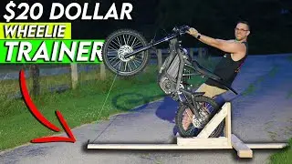 Как сделать вилли-тренажер (ручной) за 20 долларов для Sur Ron / Talaria / E Ride Pro SS 2.0 / Ebike