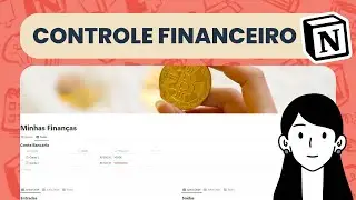 Controle financeiro pessoal no Notion | Com separação de contas bancárias